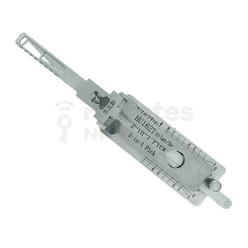 VOLKSWAGEN HU162T(8) 2015 Original Lishi 2-In-1 Pick Decoder (Ignition/Door)