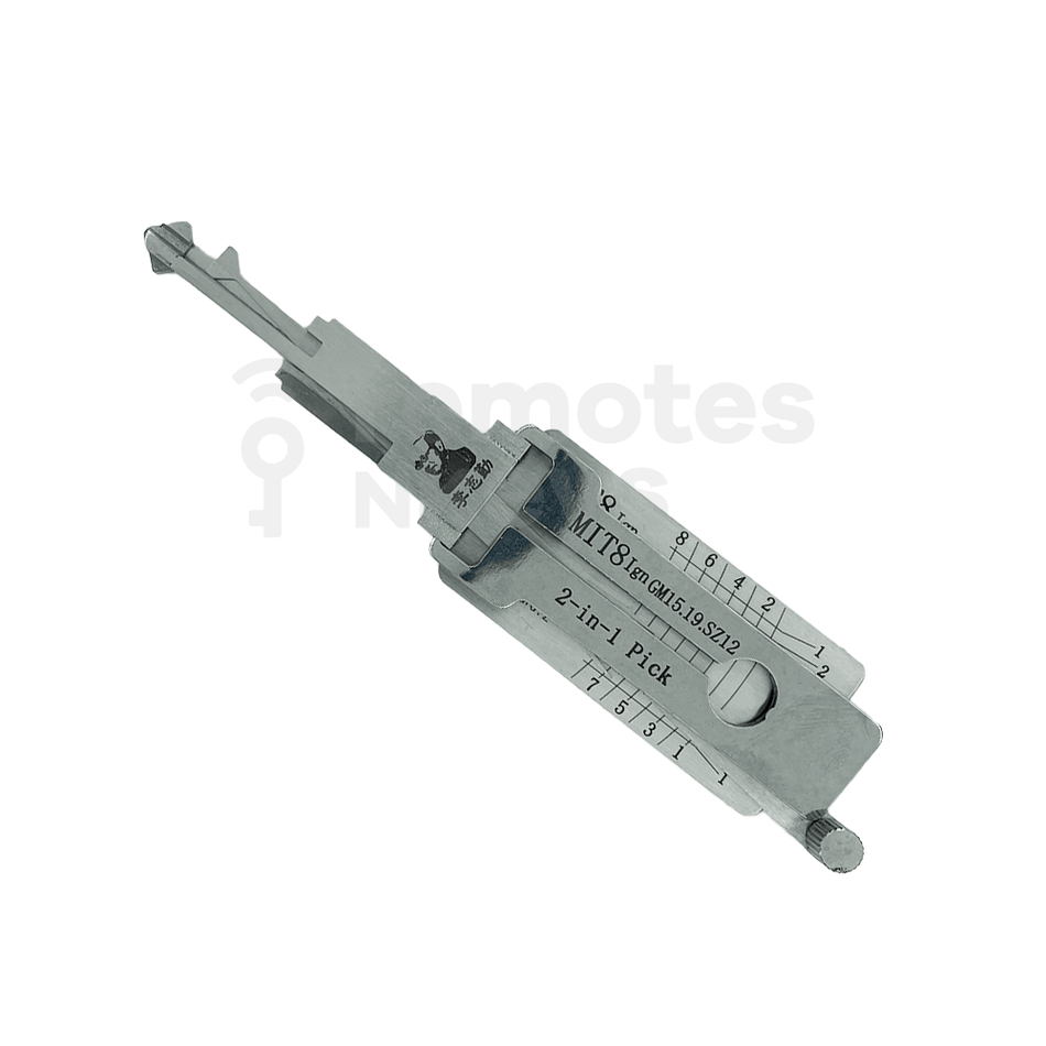 MITSUBISHI MIT8 Original Lishi 2-In-1 Pick Decoder (Ignition)