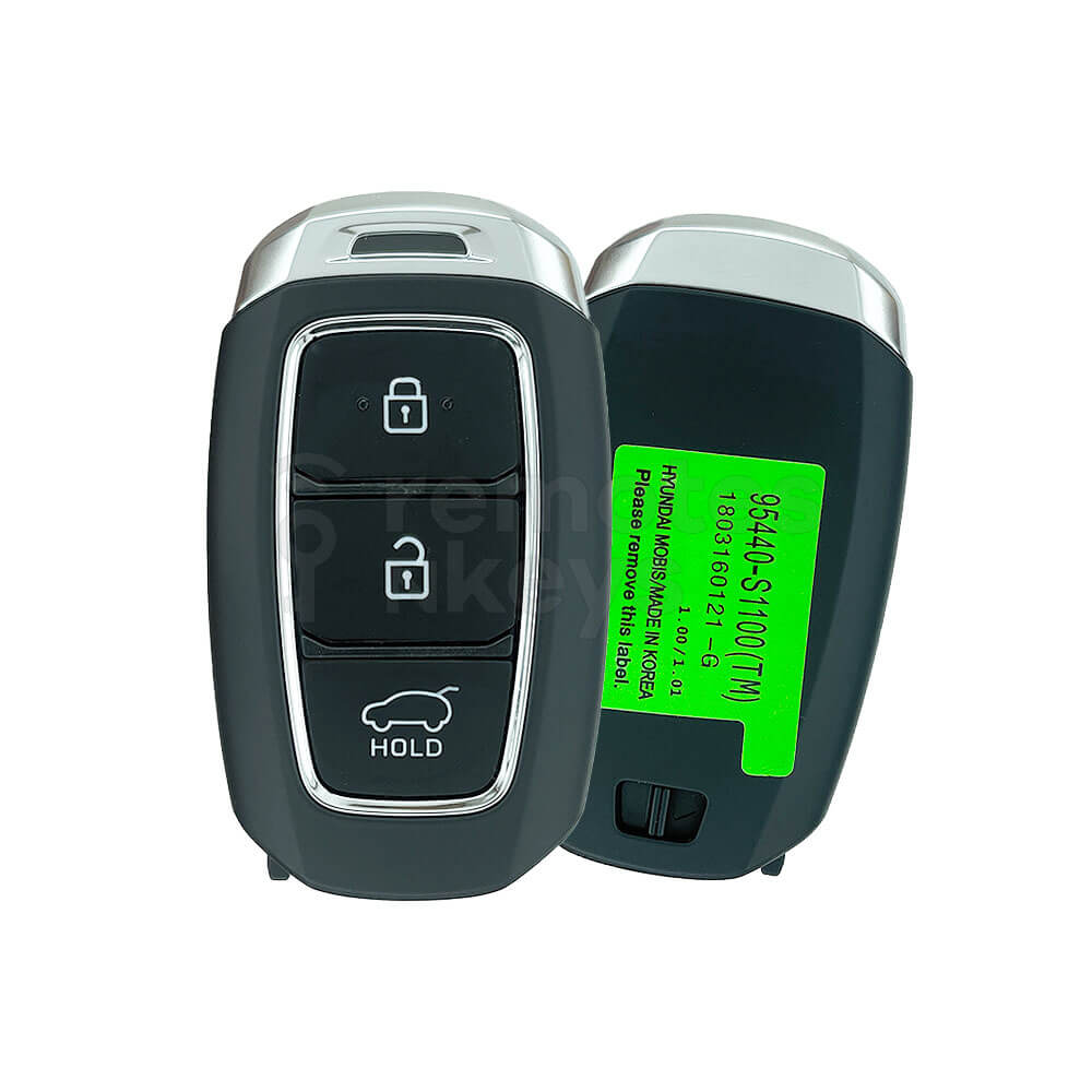 Hyundai Santa Fe 2019 Original 3 Buttons Smart Remote Key ID47 433MHz 95440-S1100 FCC ID: TQ8-F0B-4F19