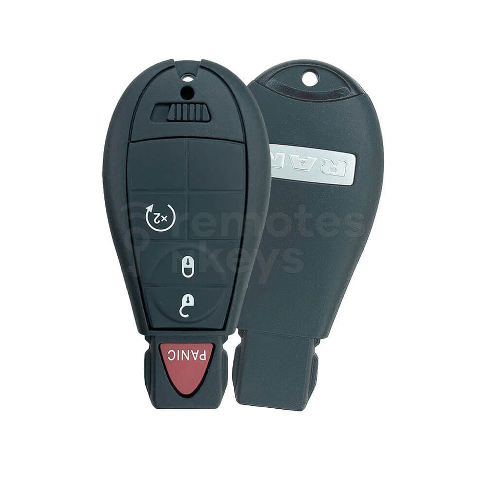 Dodge RAM 2013-2024 3+1 Buttons Original Slot Start Fobik Remote Key ID46 433MHz 68508721AA FCC ID: GQ4-53T 