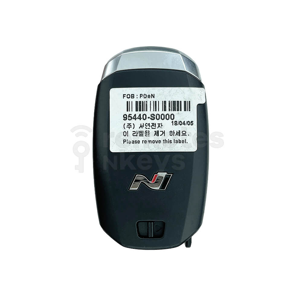 Hyundai i30 N Line 2018 Original 3 Buttons Smart Remote Key 8A 433MHz 95440-S0000 FCC ID: SYEC3FOB1608