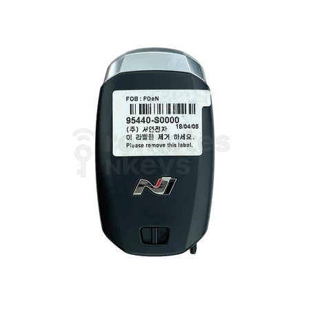 Hyundai i30 N Line 2018 Original 3 Buttons Smart Remote Key 8A 433MHz 95440-S0000 FCC ID: SYEC3FOB1608