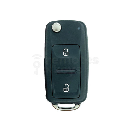 Volkswagen Amarok 2011-2016 Original 2 Buttons Flip Remote Key ID48 434MHz 7E0 837 202 AD
