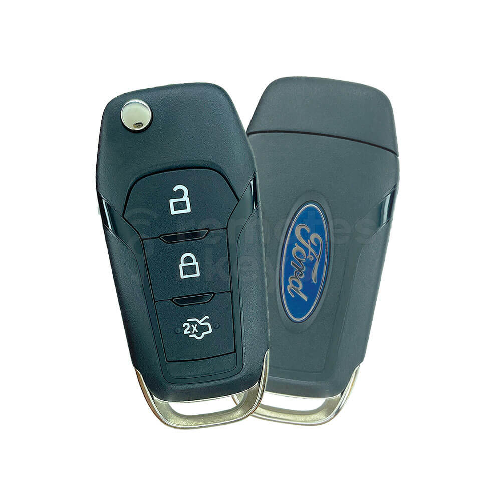 Ford Everest 2015-2018 Genuine 3 Buttons Flip Remote Key ID49 433MHz DS7T-15K601-BF 