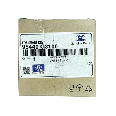 Hyundai i30 2017-2023 Genuine 3 Buttons Smart Remote Key 8A 433MHz 95440-G3100 FCC ID: SYEC3F0B1608