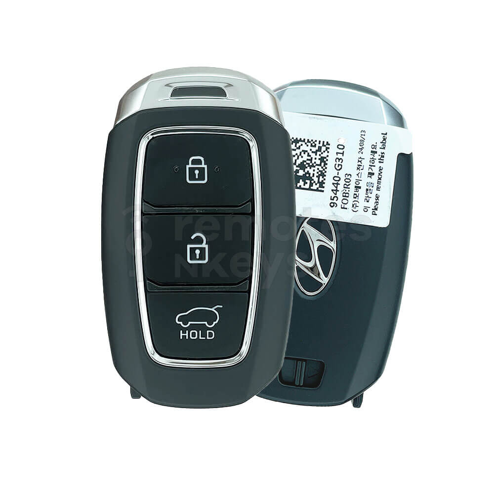 Hyundai i30 2017-2023 Genuine 3 Buttons Smart Remote Key 8A 433MHz 95440-G3100 FCC ID: SYEC3F0B1608