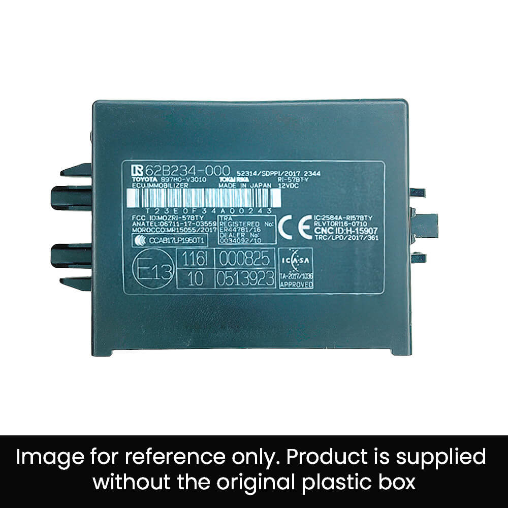 Toyota Hiace 2019 Computer Assy Immobilizer IMMO Box 897H0-V3010 / 897H0-26010 FCC ID: MOZRI-57BTY Tested