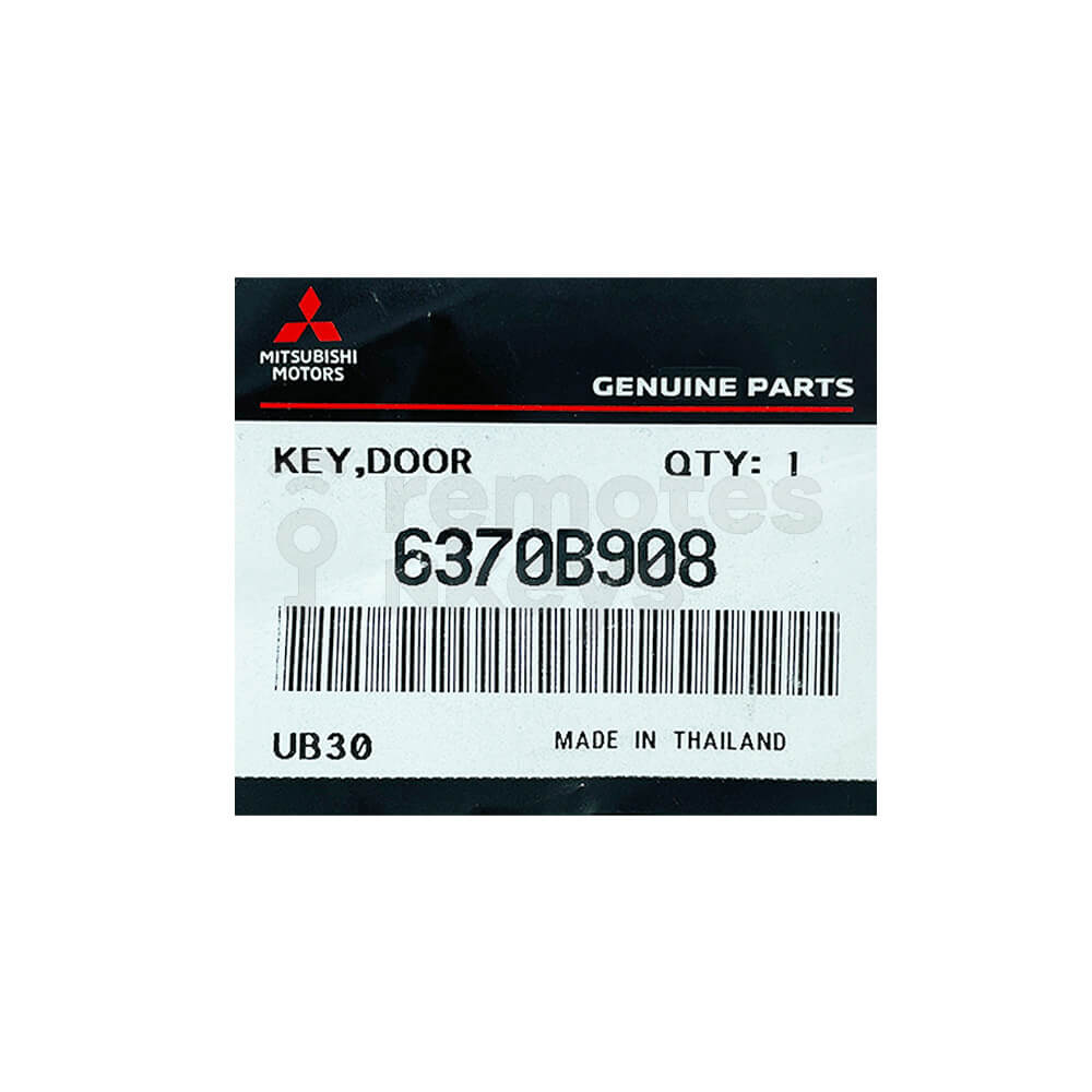 Mitsubishi Triton 2015-2018 Genuine 2 Buttons Remote Key ID46 433MHz 6370B908