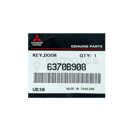 Mitsubishi Triton 2015-2018 Genuine 2 Buttons Remote Key ID46 433MHz 6370B908