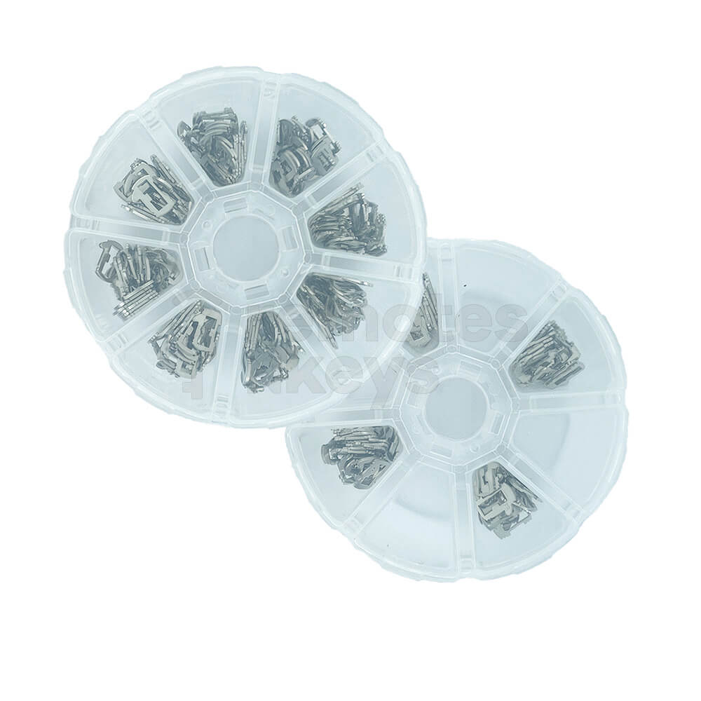 Citroen/ Mercedes/ Nissan/ Opel/ Peugeot/ Renault Lock Wafer Set (VA2) - 12 Different Sizes