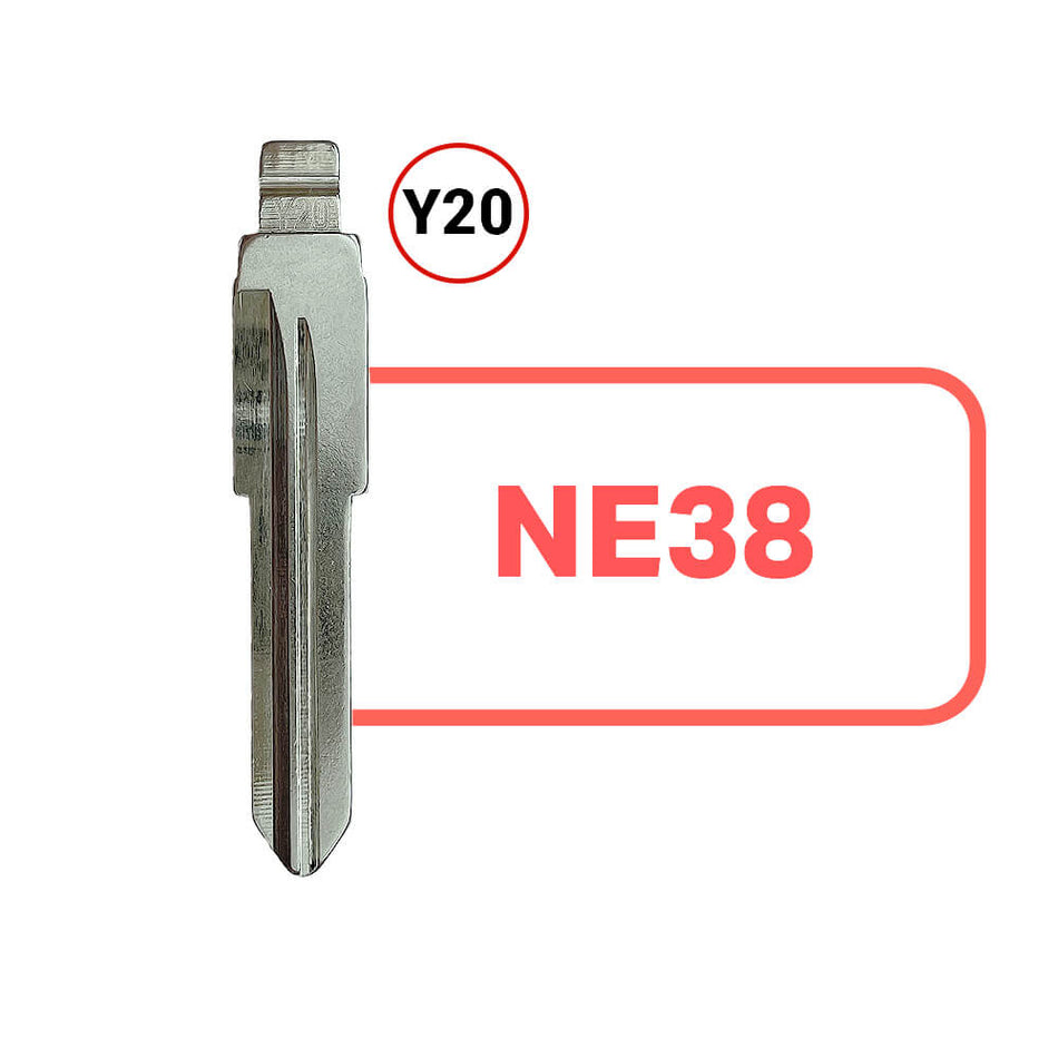 Keydiy Xhorse Universal Flip Remote Blade NE38/NE75 For Land Rover