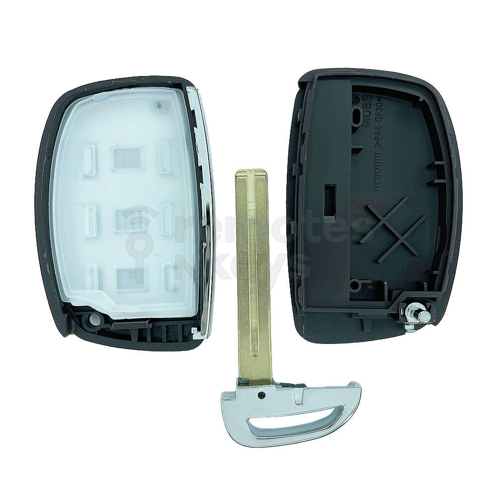 Hyundai 3 Buttons Smart Remote Key Shell/Case TOY48 Emergency Blade With SUV Button