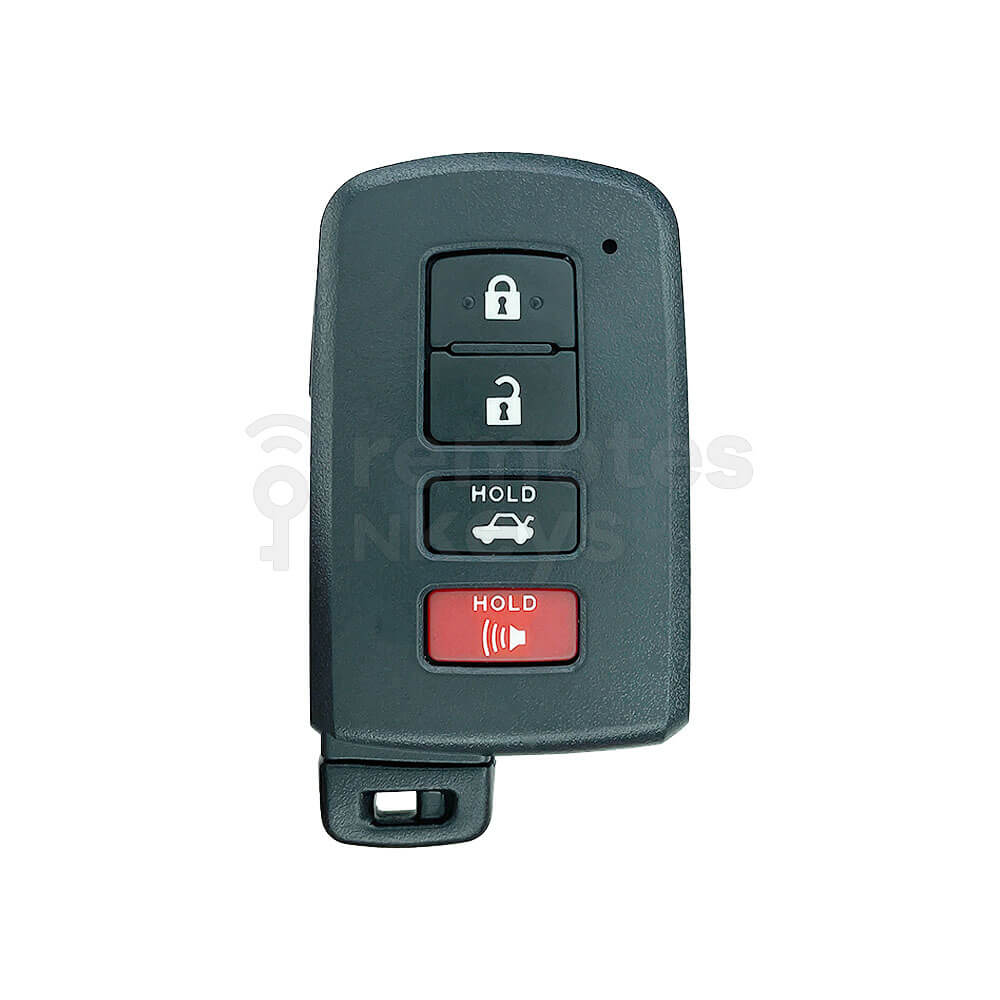 Toyota Corolla/Camry/Avalon 4 Buttons Smart Remote Key Shell Boot VVDI XM38 Compatible