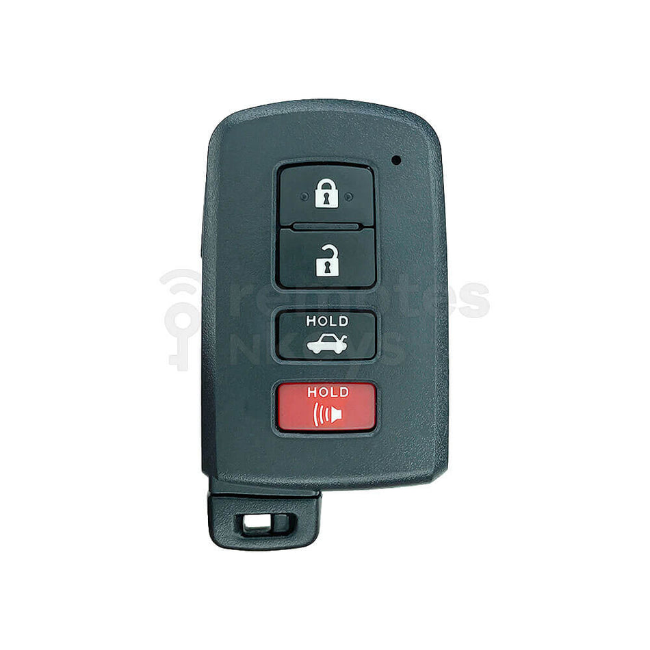 Toyota Corolla/Camry/Avalon 4 Buttons Smart Remote Key Shell Boot VVDI XM38 Compatible