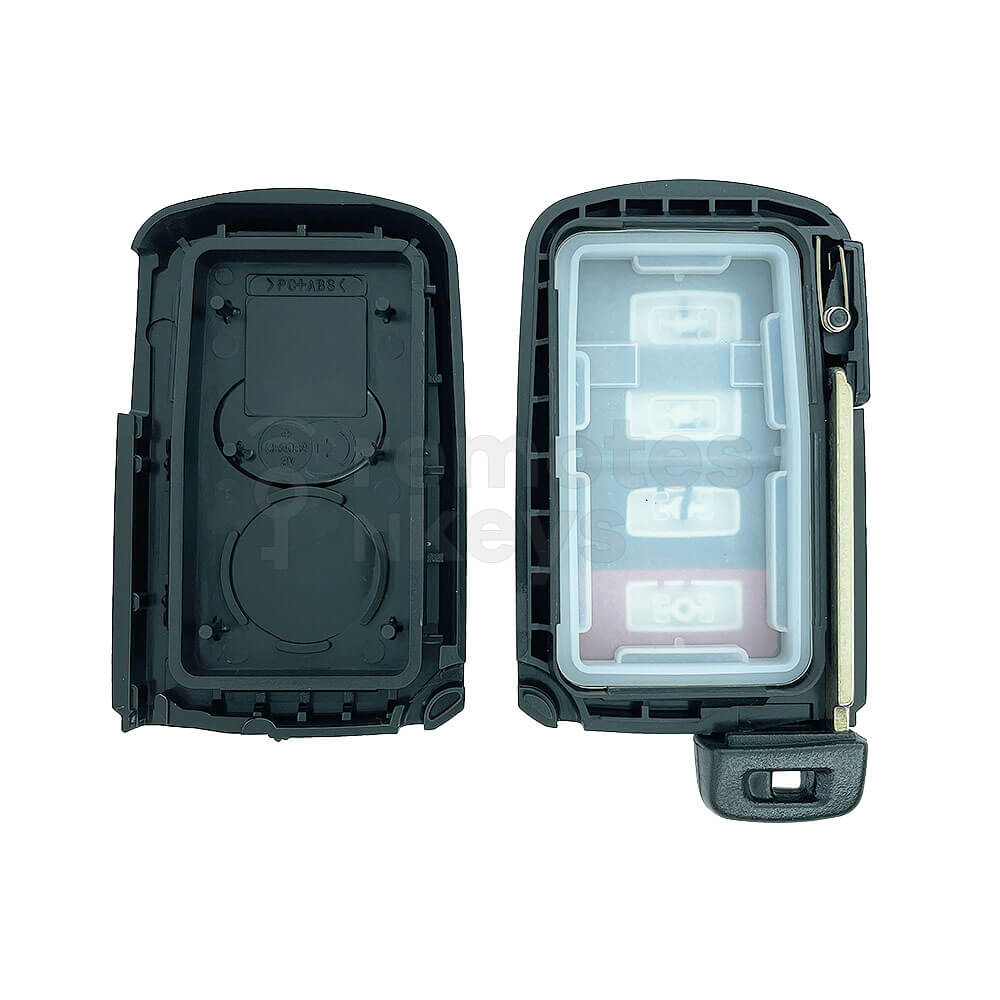 Toyota Corolla/Camry/Avalon 4 Buttons Smart Remote Key Shell Boot VVDI XM38 Compatible