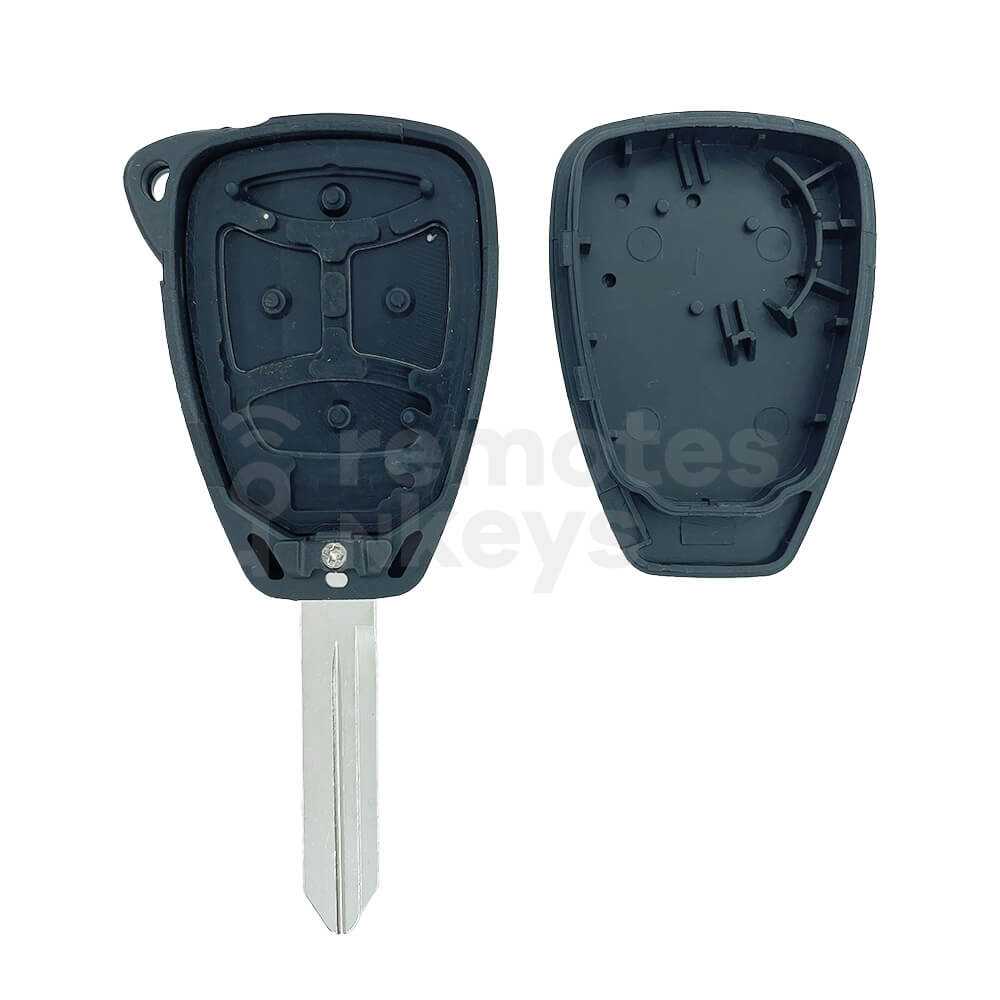 Chrysler Jeep Dodge 2 Buttons Remote Key Shell/Case CY24 Blade