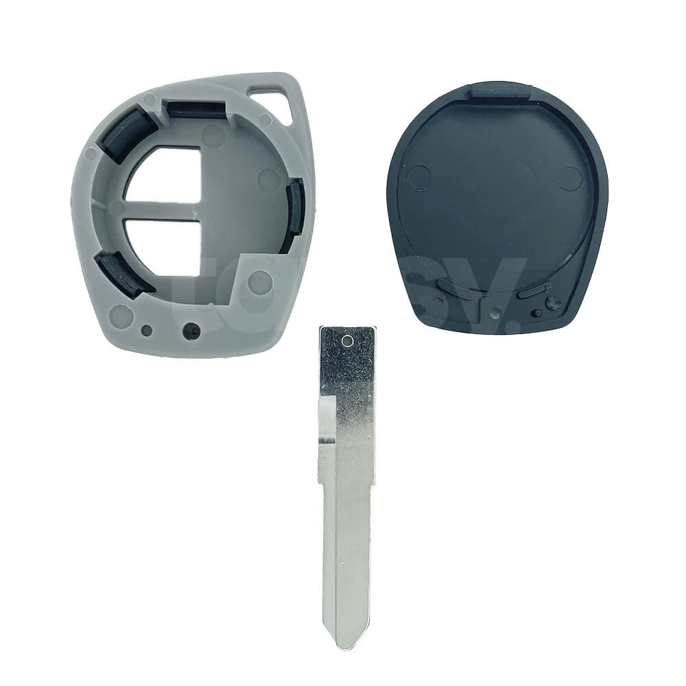 Suzuki 2 Buttons Remote Key Shell For Separate Chip HU133R Blade