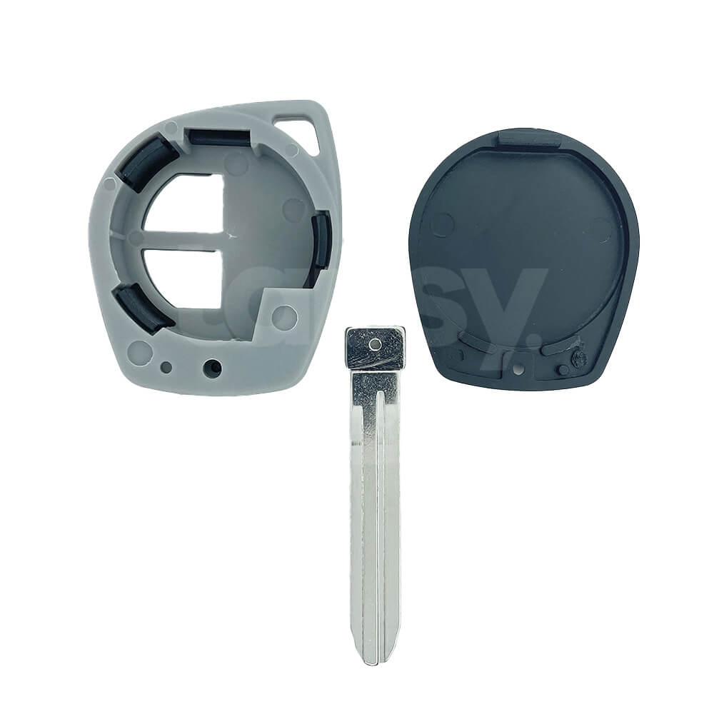 Suzuki 2 Buttons Remote Key Shell For Separate Board Chip TOY43 Blade