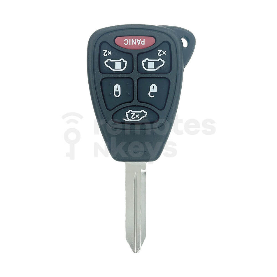 Chrysler Jeep Dodge 5+1 Buttons Remote Key Shell/Case CY24 Blade