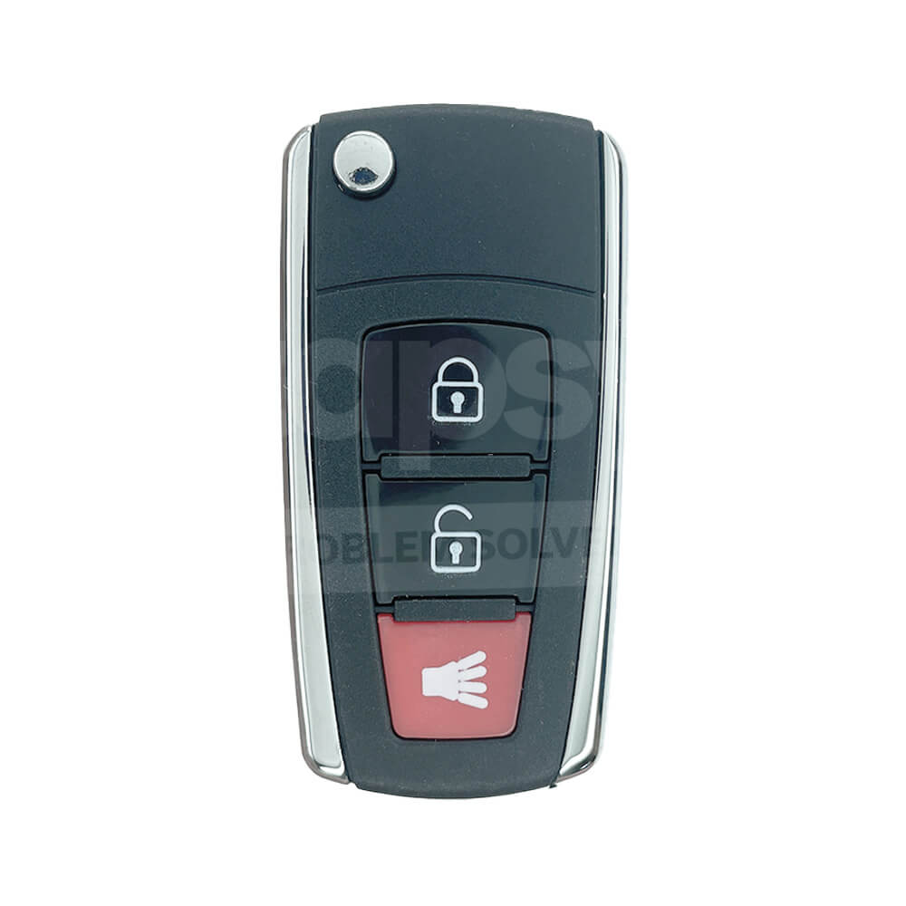 PROTON 3 Buttons Flip Remote Key Shell/Case MIT8