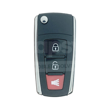 PROTON 3 Buttons Flip Remote Key Shell/Case MIT8