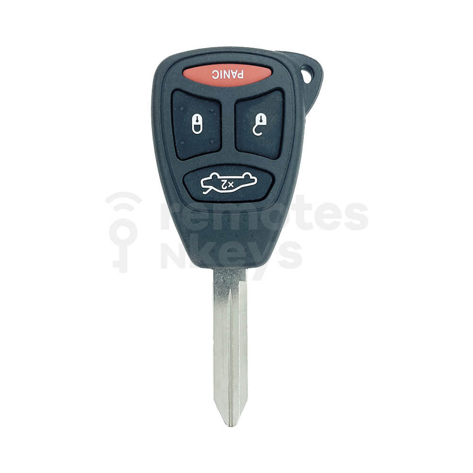 Chrysler Jeep Dodge 3+1 Buttons Remote Key Shell/Case CY24 Blade