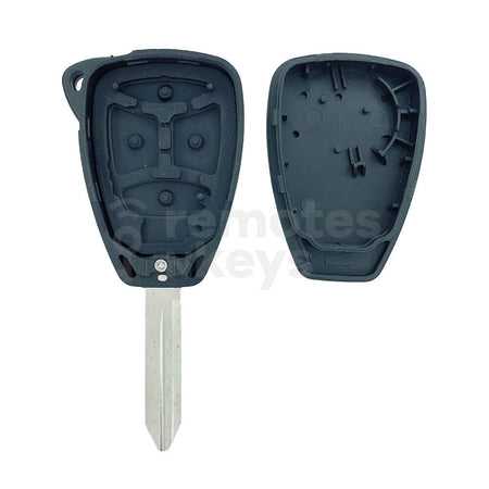 Chrysler Jeep Dodge 3+1 Buttons Remote Key Shell/Case CY24 Blade