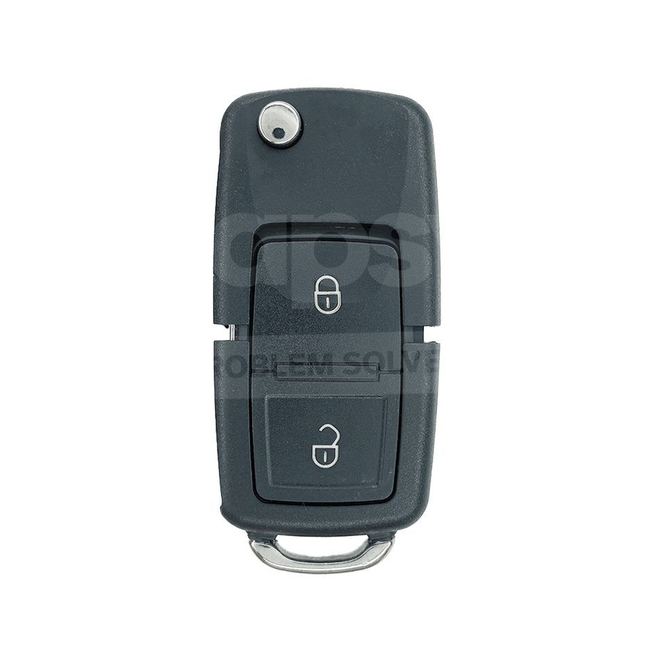 Volkswagen Remote Key shell 2 Buttons With Header