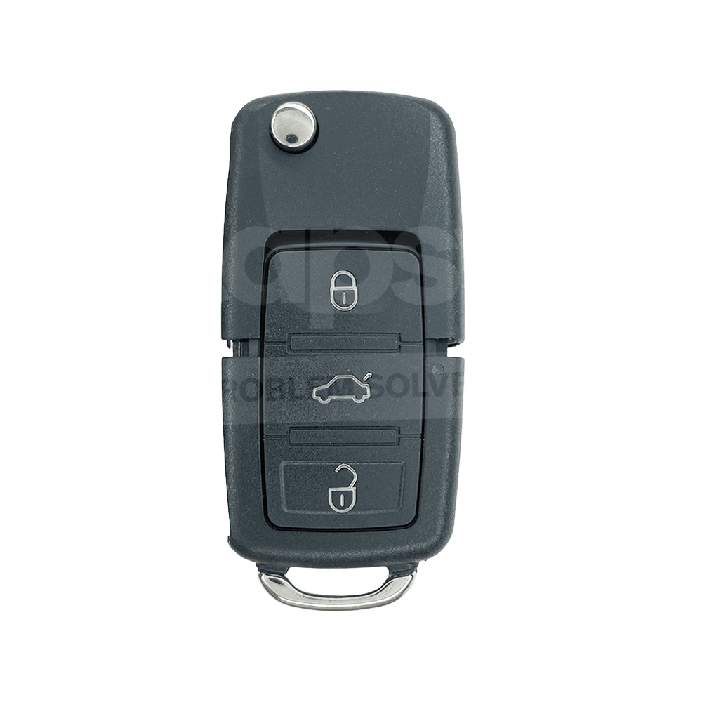 Volkswagen Remote Key shell 3 Buttons With Header
