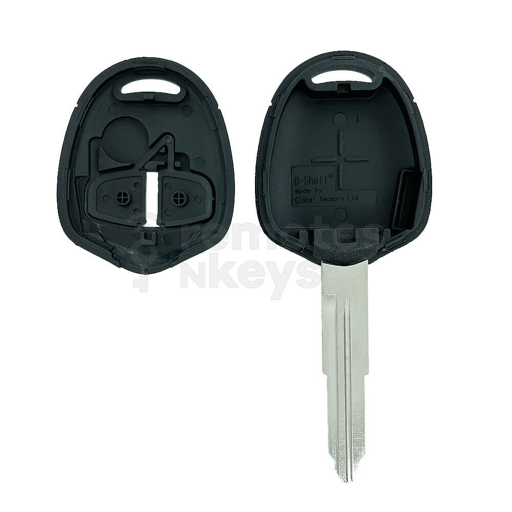 Mitsubishi 2 Buttons Remote Key Shell MIT11R Blade