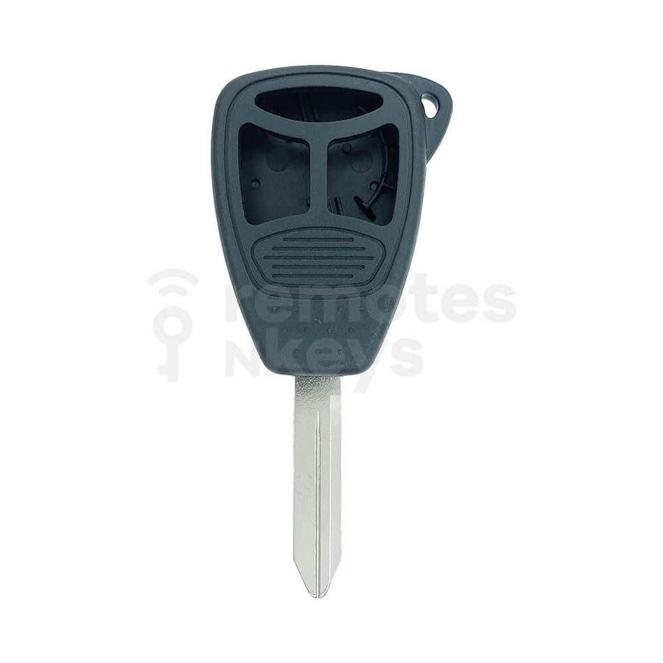 Chrysler Jeep Dodge 3 Buttons Remote Key Shell/Case Without Rubber Buttons CY24 Blade