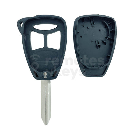 Chrysler Jeep Dodge 3 Buttons Remote Key Shell/Case Without Rubber Buttons CY24 Blade