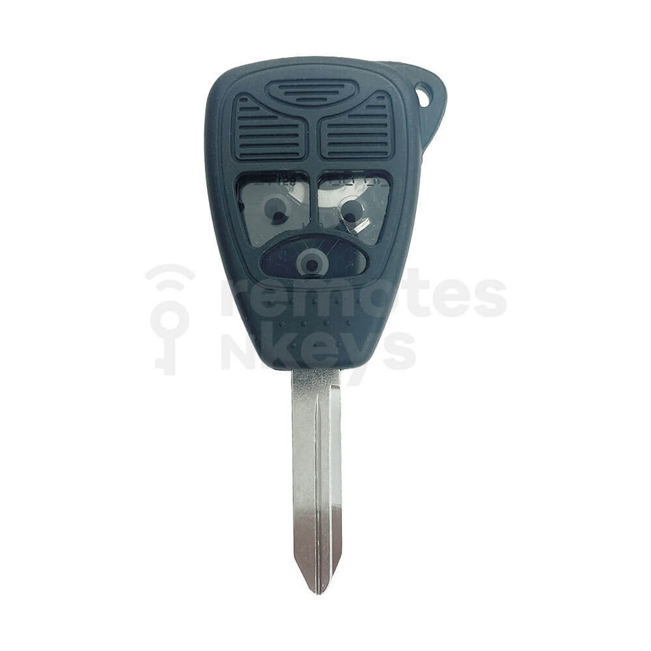 Chrysler Jeep Dodge 3 Buttons Remote Key Shell/Case Without Rubber Buttons CY24 Blade