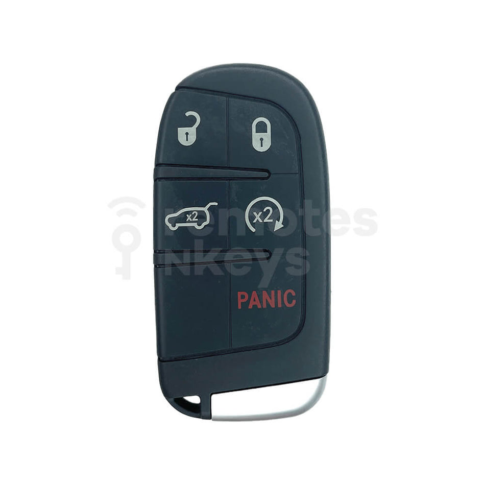 Chrysler Jeep Dodge 4+1 Buttons Smart Remote Key Shell/Case With Remote Start/SUV Button