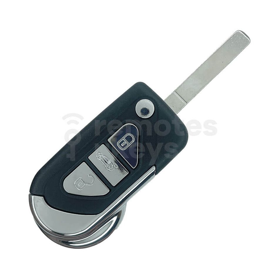 Peugeot/Citroen New Style 3 Buttons Flip Remote Key Shell/Case VA6 Blade