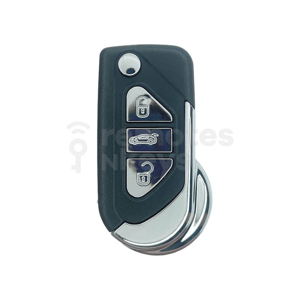 Peugeot/Citroen New Style 3 Buttons Flip Remote Key Shell/Case VA6 Blade