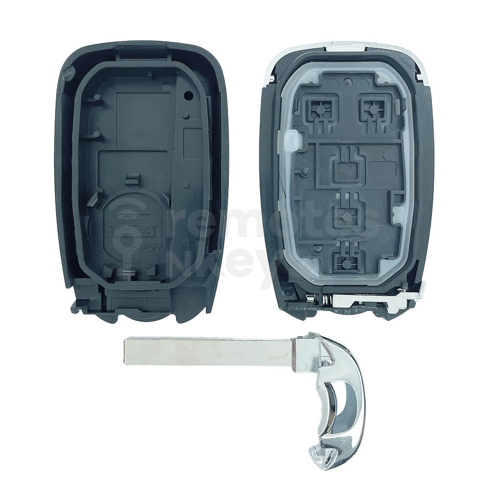 HOLDEN Equinox/Spark 4+1 Buttons Smart Remote Key Shell/Case With Emergency Blade
