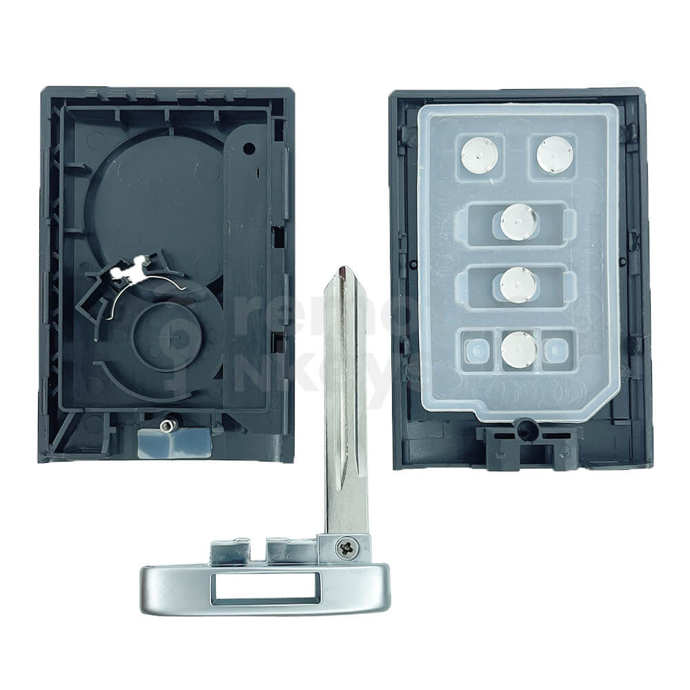 HOLDEN Captiva 4+1 Buttons Smart Remote Key Shell/Case With Emergency Blade