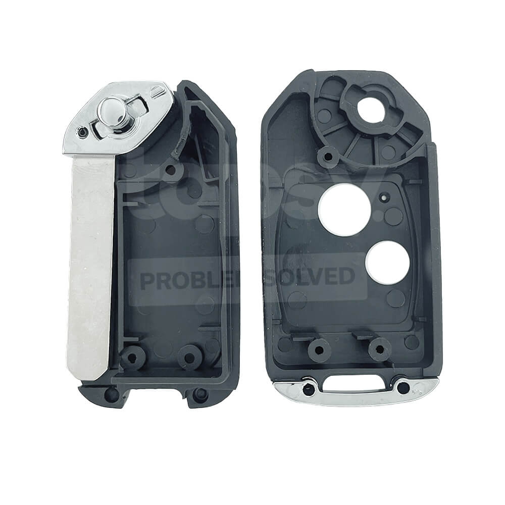 HONDA 2 Buttons Upgraded Flip Remote Key Shell/Case HON66 Blade