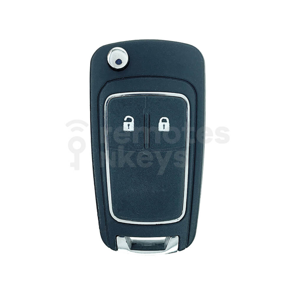 HOLDEN 2 Buttons Flip/Smart Remote Key Shell/Case With Silver Line HU100 Blade
