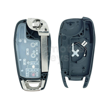 HOLDEN Cruze 3+1 Buttons Flip Remote Key Shell/Case HU100 Blade