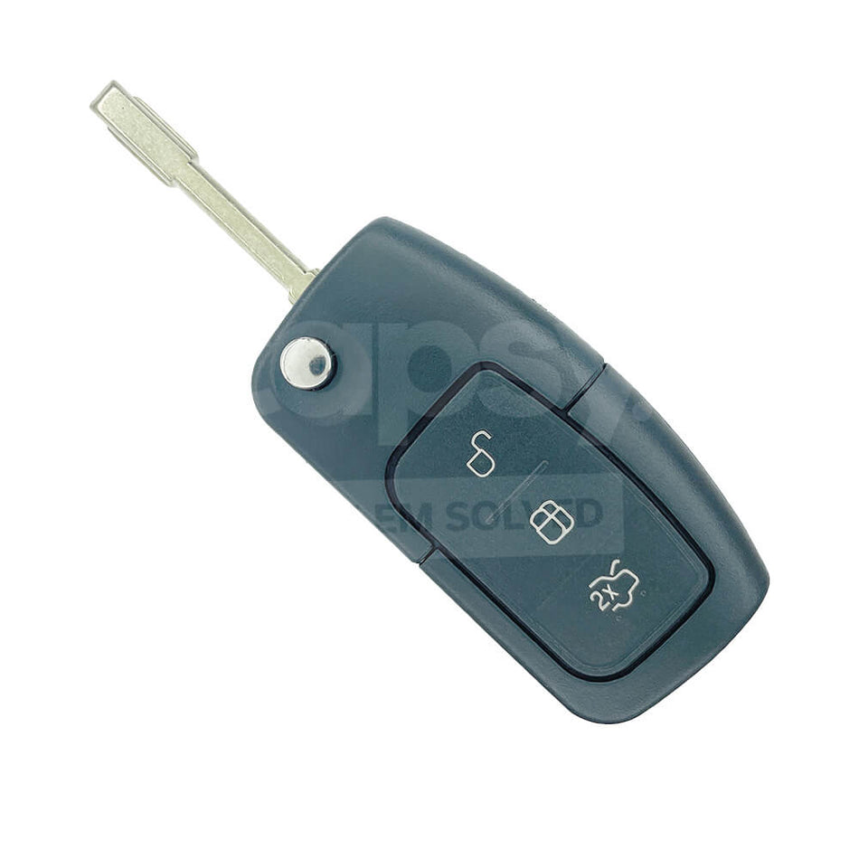 FORD Ecosport 3 Buttons Flip Remote Key Shell/Case FO21