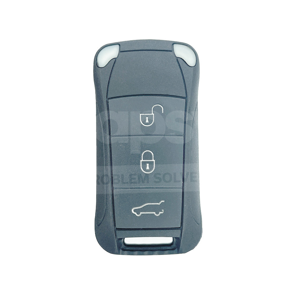 PORSCHE Cayenne 3+1 Buttons Flip Remote Key Shell/Case HU66
