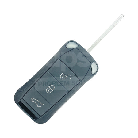 PORSCHE Cayenne 3+1 Buttons Flip Remote Key Shell/Case HU66