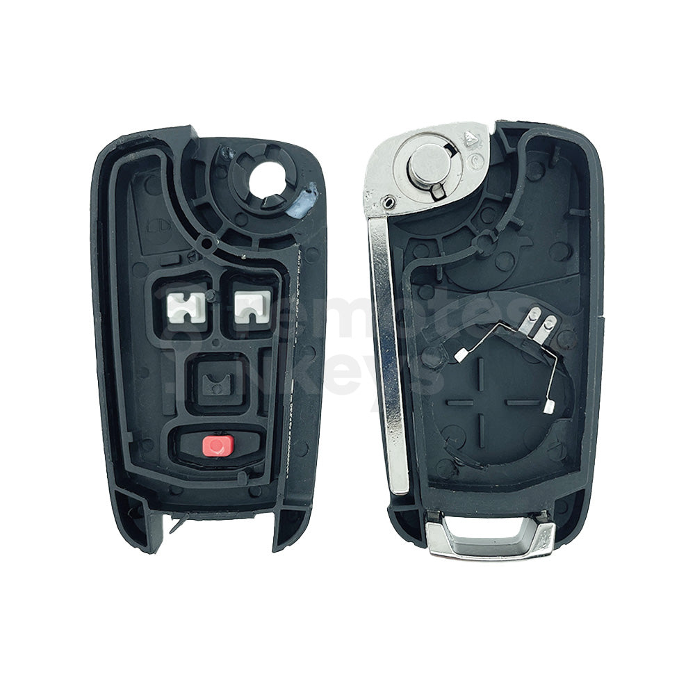 HOLDEN 2+1 Buttons Flip/Smart Remote Key Shell/Case HU100 Blade