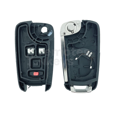 HOLDEN 2+1 Buttons Flip/Smart Remote Key Shell/Case HU100 Blade