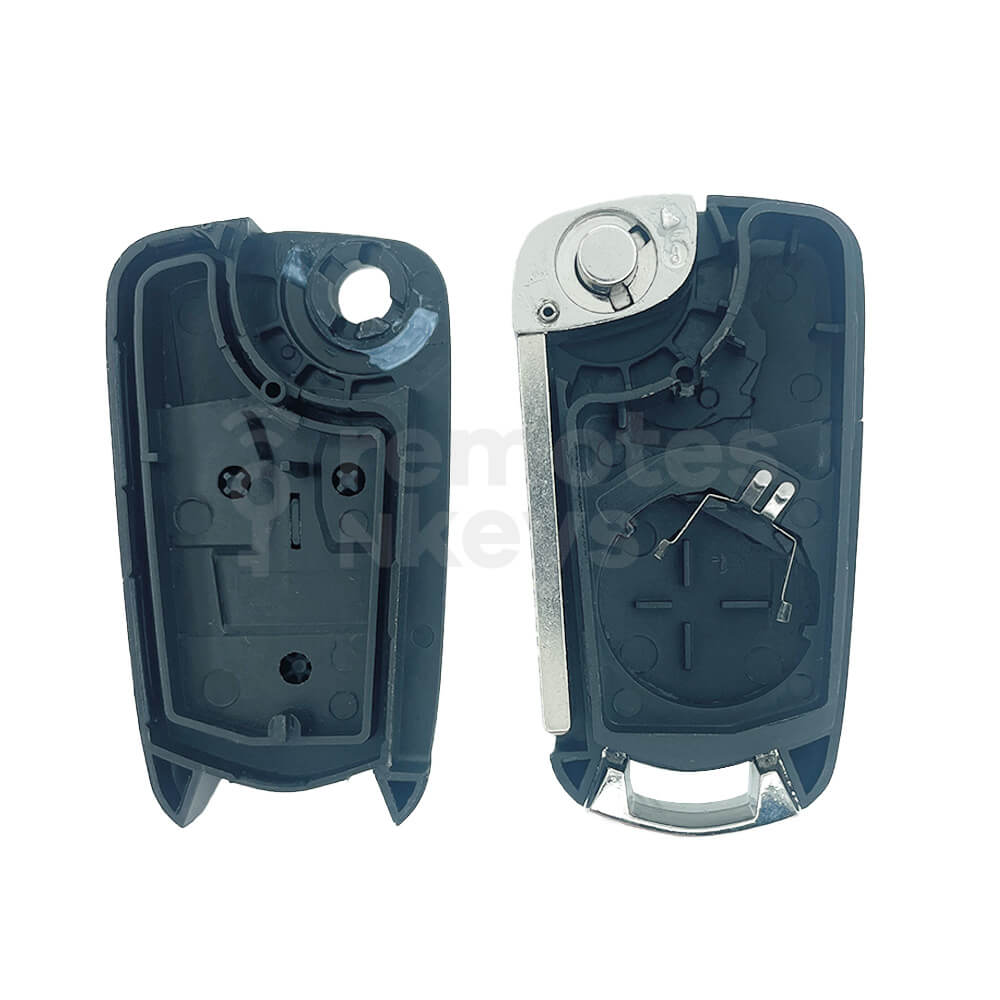 HOLDEN Astra 2 Buttons Flip Remote Key Shell/Case HU100 Blade