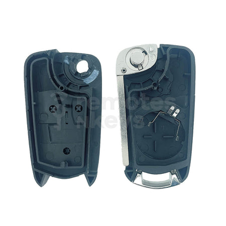 HOLDEN Astra 2 Buttons Flip Remote Key Shell/Case HU100 Blade