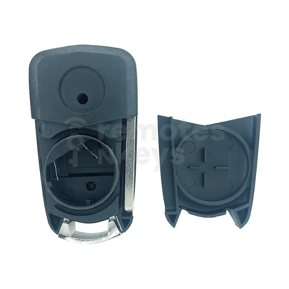 HOLDEN Astra 2 Buttons Flip Remote Key Shell/Case HU100 Blade