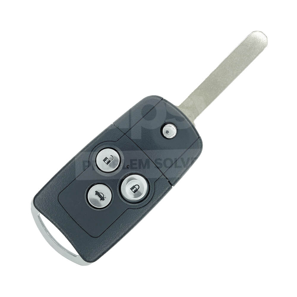 HONDA 3 Buttons Flip Remote Key Shell/Case HON66 Blade